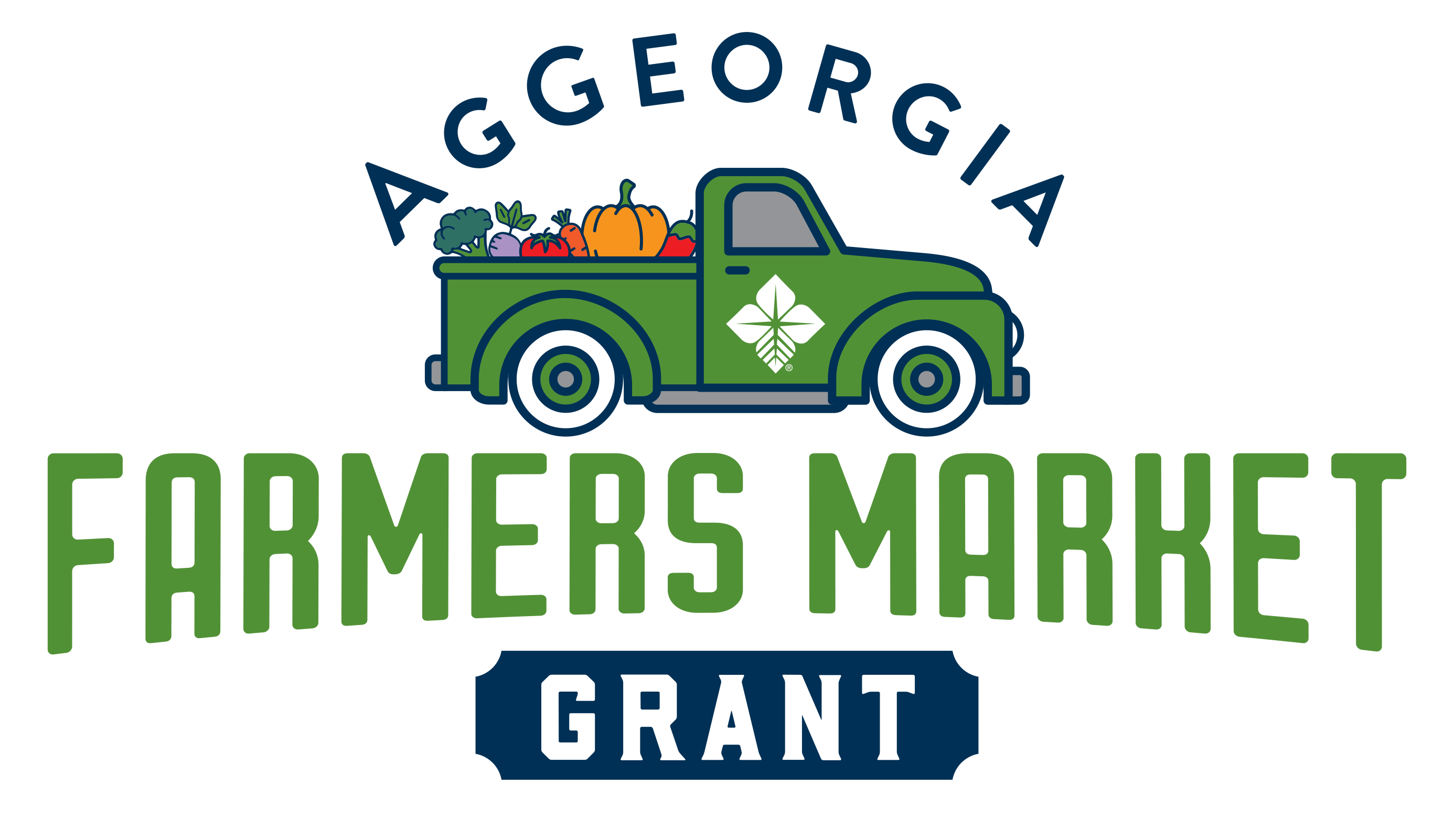 AgGeorgia Farmers Market Grant, Truck with bed full of fruits and vegetables