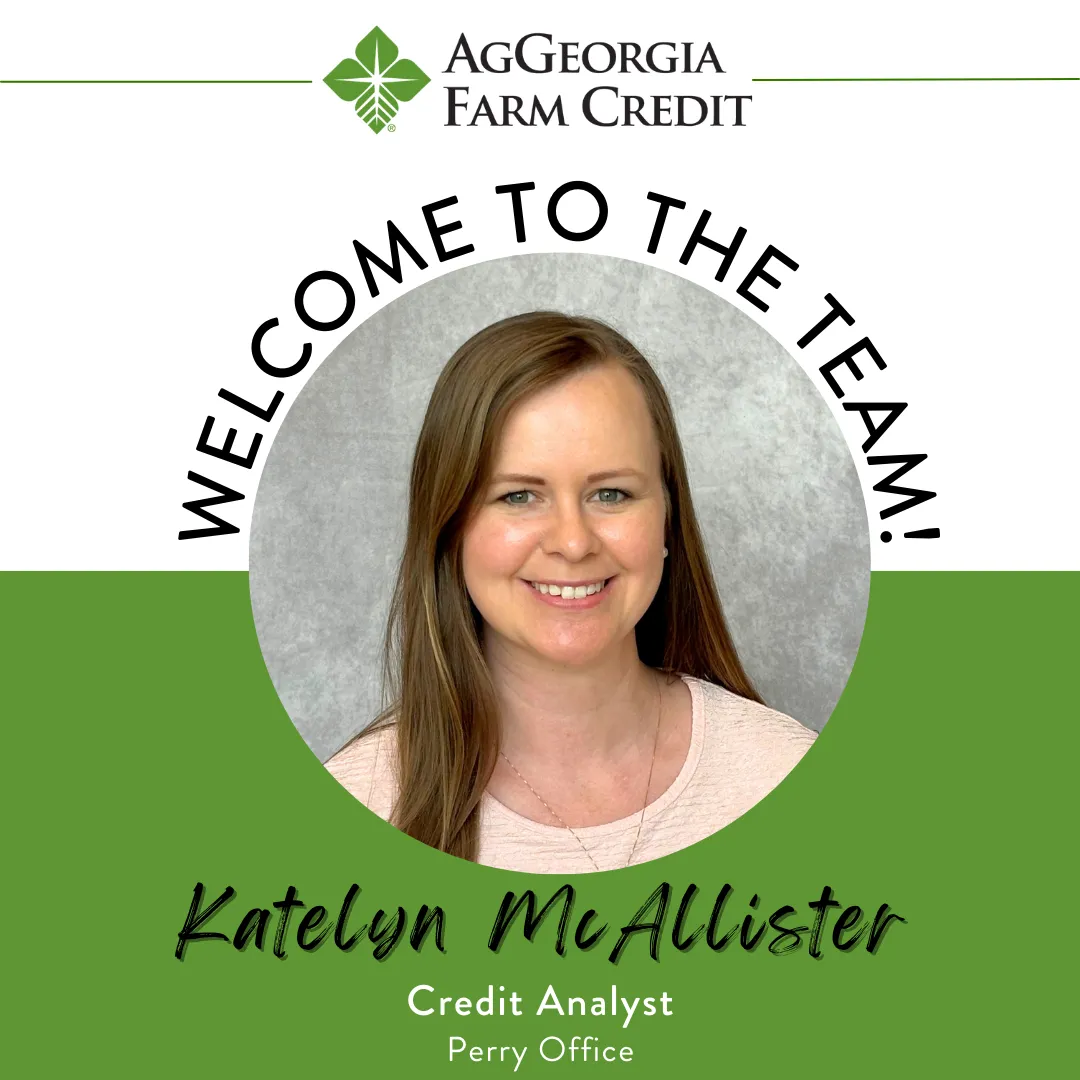 Welcome to the Team! Katelyn McAllister, Credit Analyst, Perry Office