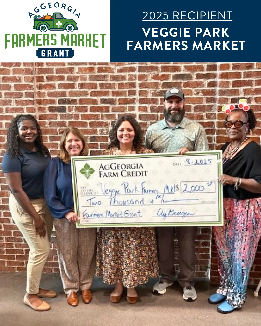 AgGeorgia Farm Credit Awards Farmers Market Grant to Augusta’s Veggie ...