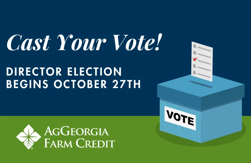 AgGeorgia Director Election Opens 10/27 | AgGeorgia Farm Credit