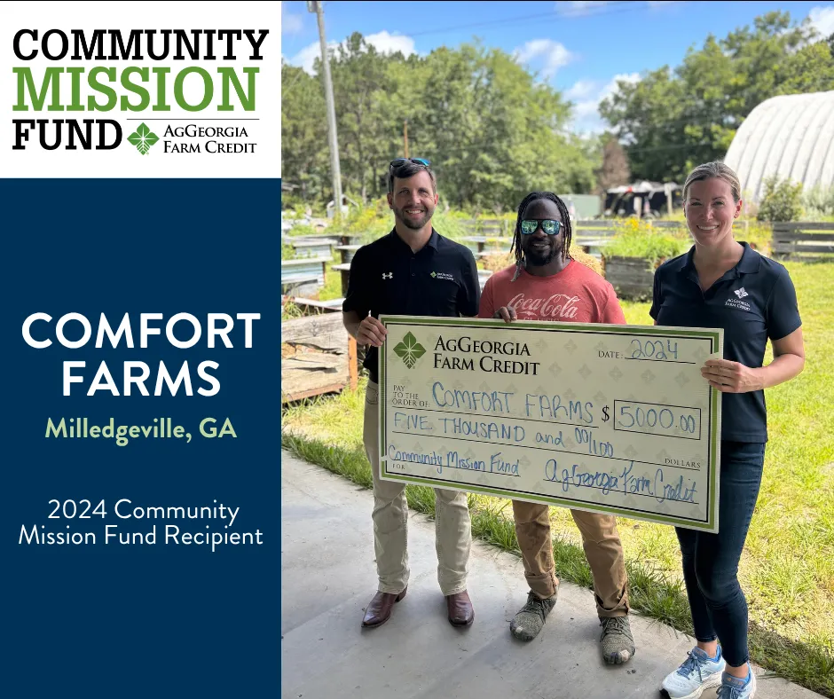 Community Mission Fund Recipient - Comfort Farms